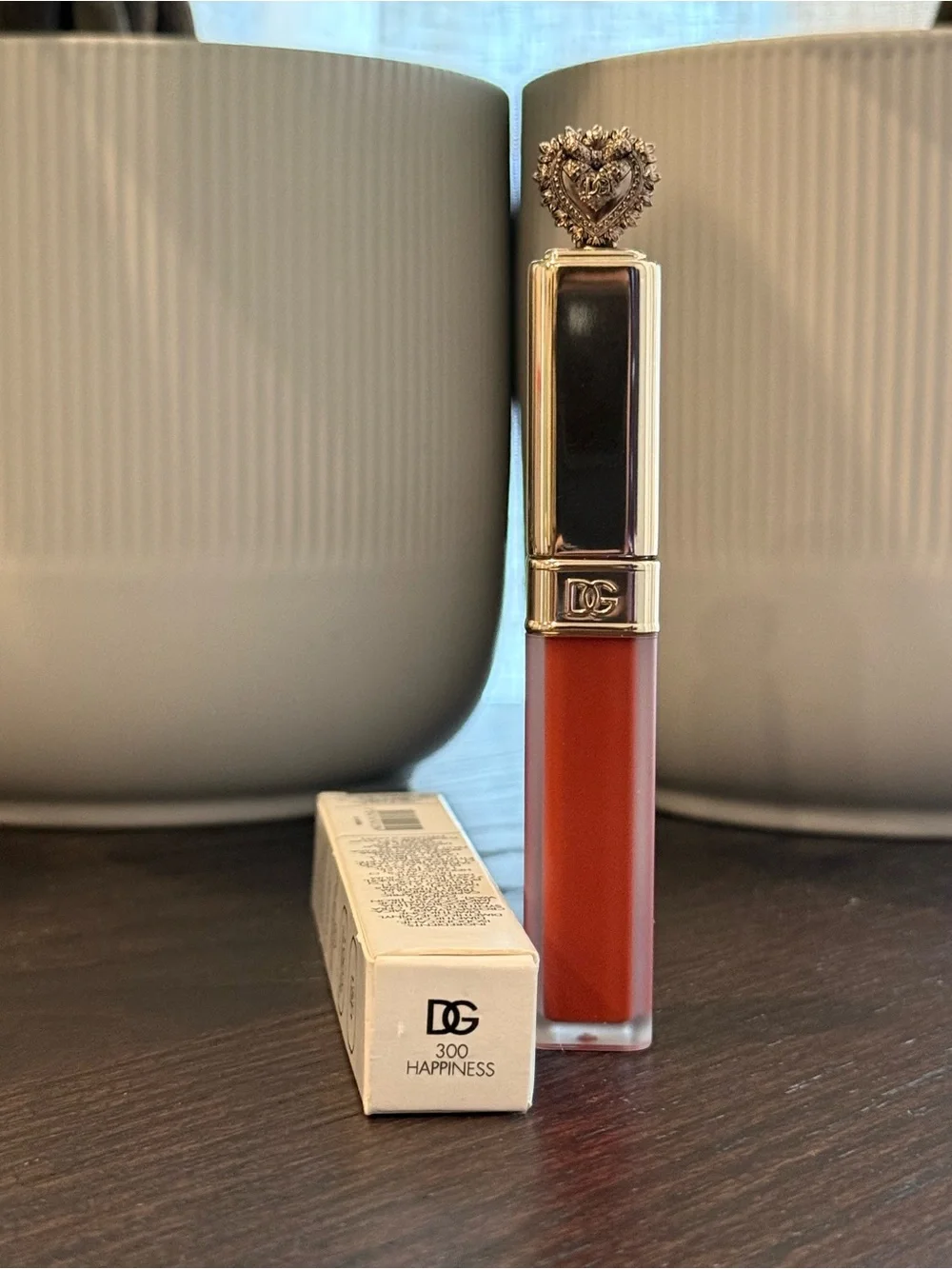 Dolce & Gabbana Everkiss Liquid Lip 300 Happiness ✨ Longwear Lip Color NIB